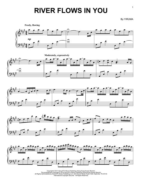 River flows in you sheet music. Things To Know About River flows in you sheet music. 